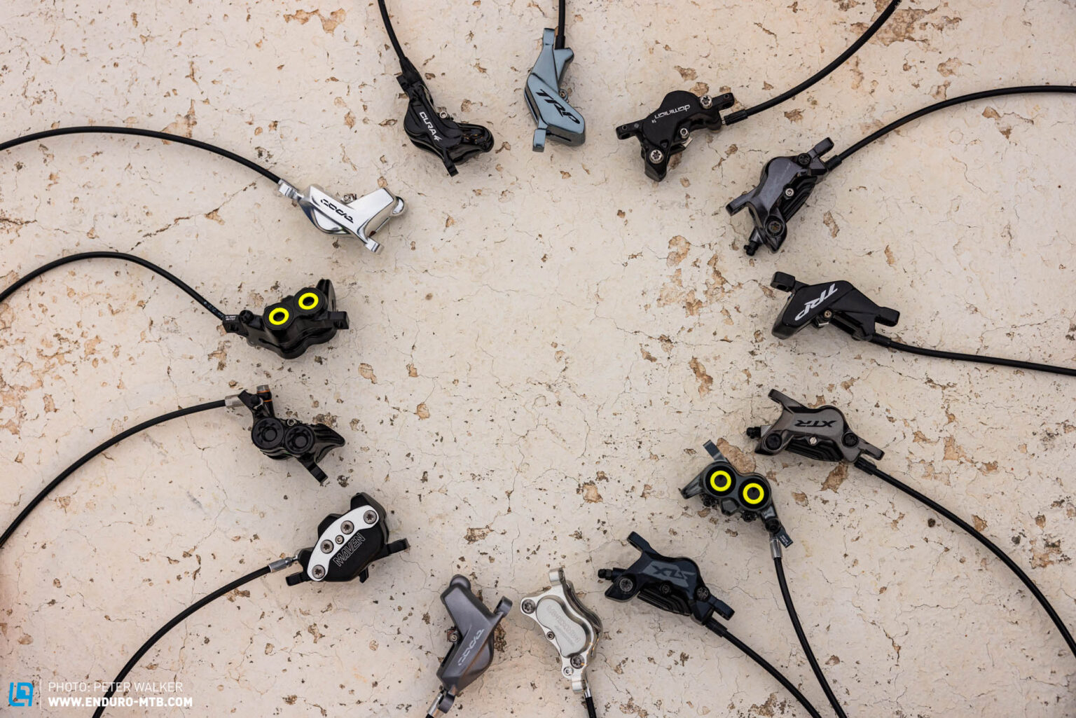 Набір гірських гальм