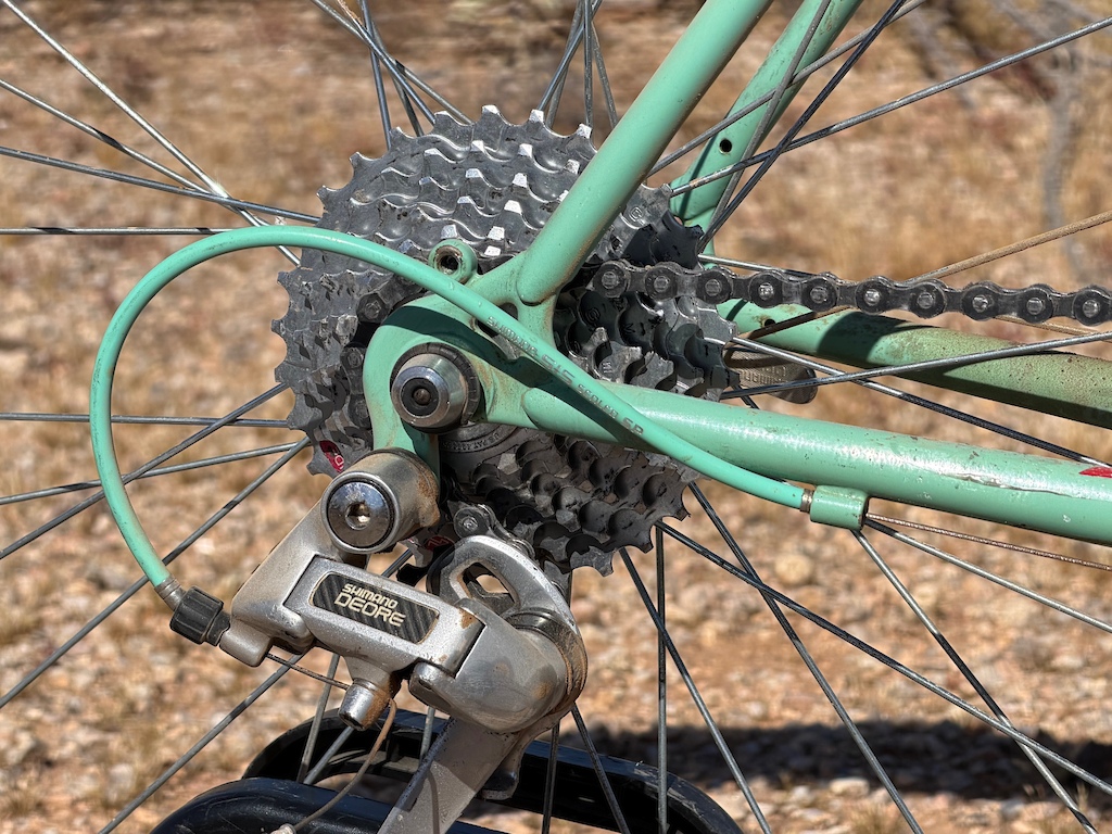 Тріпл Shimano Biopace на Bianchi Grizzly